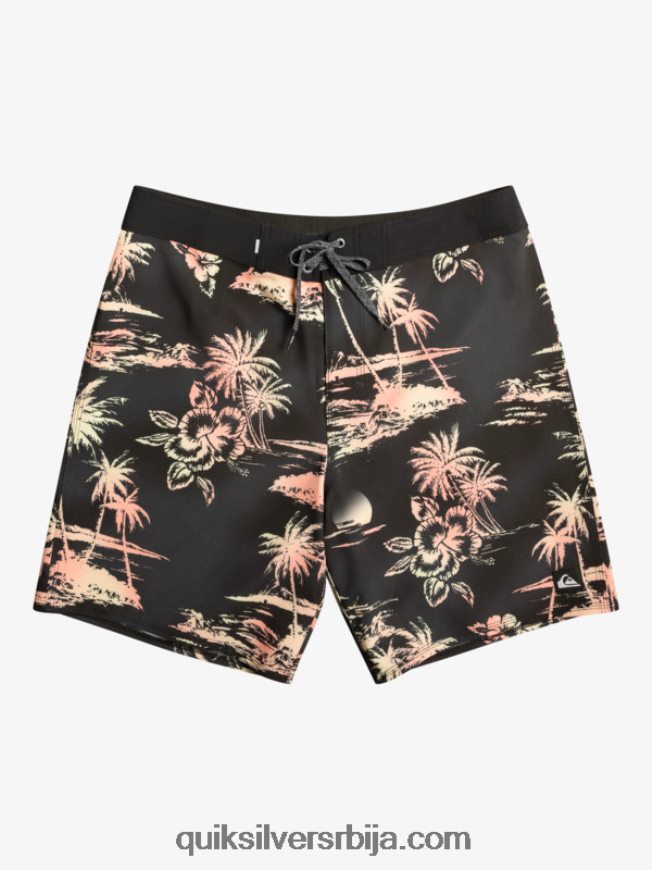 мушкарци Quiksilver сурфсилк кс 69 18 боардсхортс црн Z824VN243