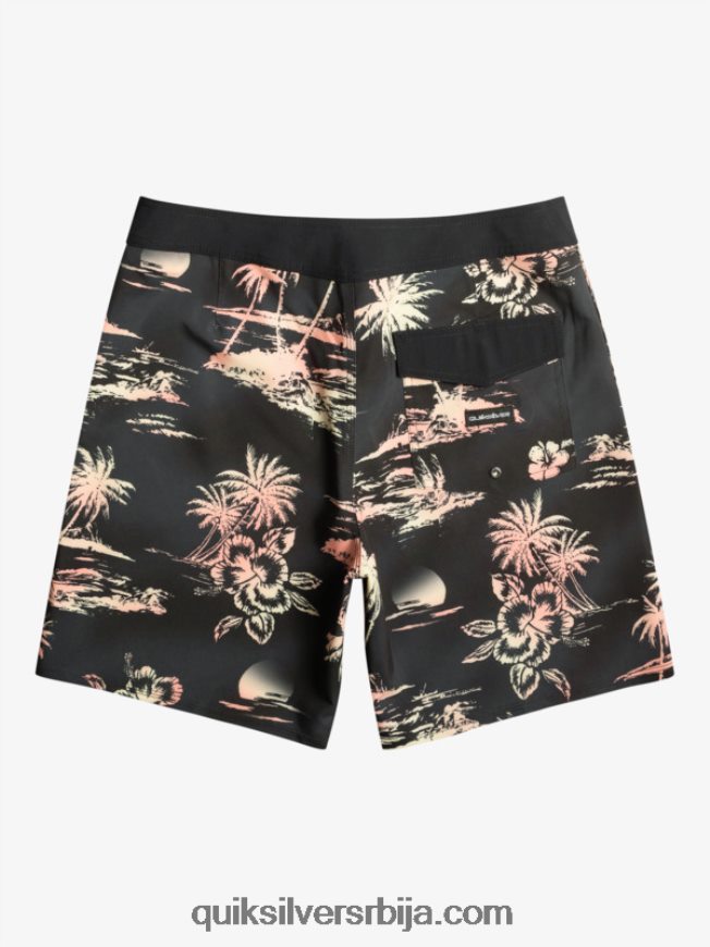 мушкарци Quiksilver сурфсилк кс 69 18 боардсхортс црн Z824VN243