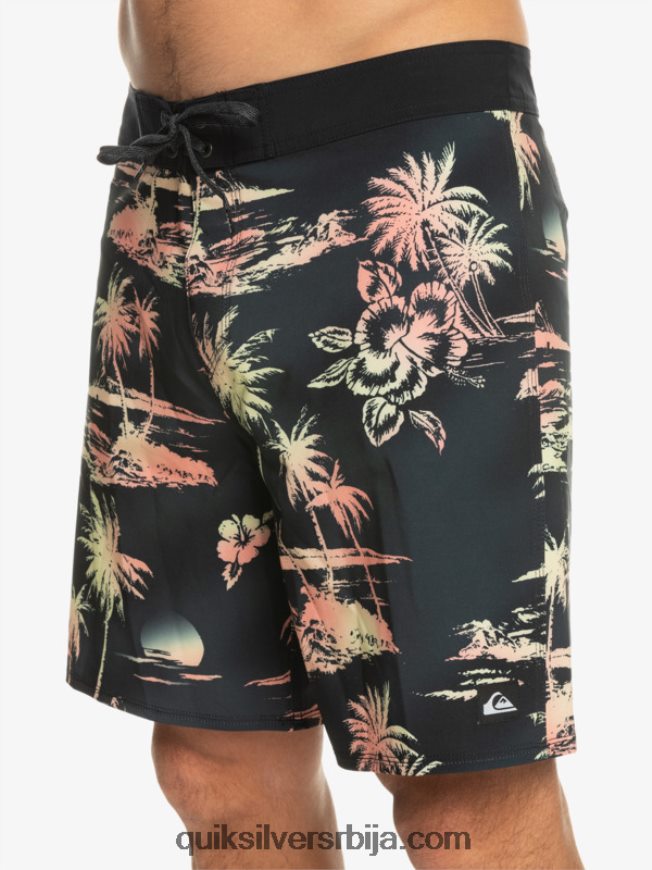 мушкарци Quiksilver сурфсилк кс 69 18 боардсхортс црн Z824VN243