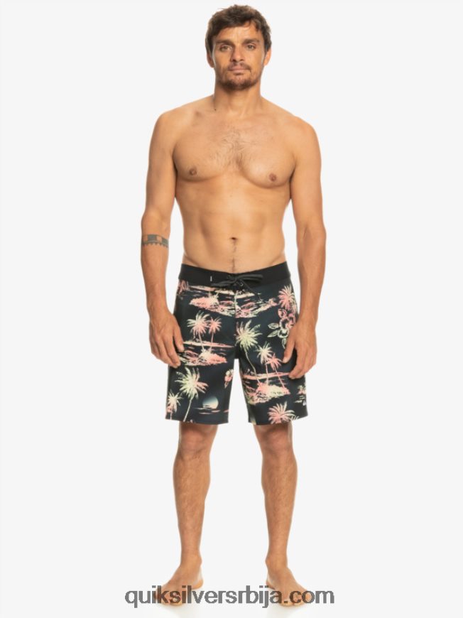 мушкарци Quiksilver сурфсилк кс 69 18 боардсхортс црн Z824VN243
