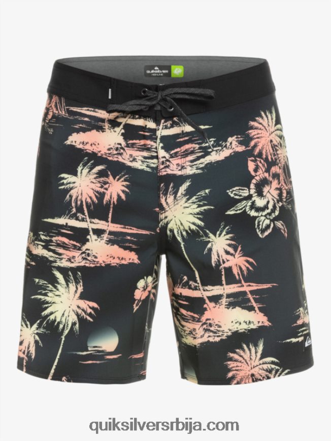 мушкарци Quiksilver сурфсилк кс 69 18 боардсхортс црн Z824VN243