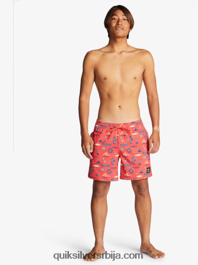 мушкарци Quiksilver x Pacifico 17 волеја ред пацифицо куиксилвер волеј Z824VN1764