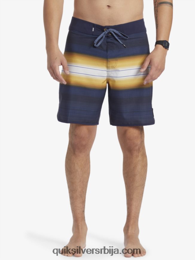 мушкарци Quiksilver x Pacifico сурфсилк 18 боардсхортс морнарски сако Z824VN13