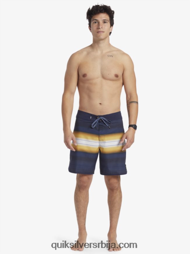мушкарци Quiksilver x Pacifico сурфсилк 18 боардсхортс морнарски сако Z824VN13