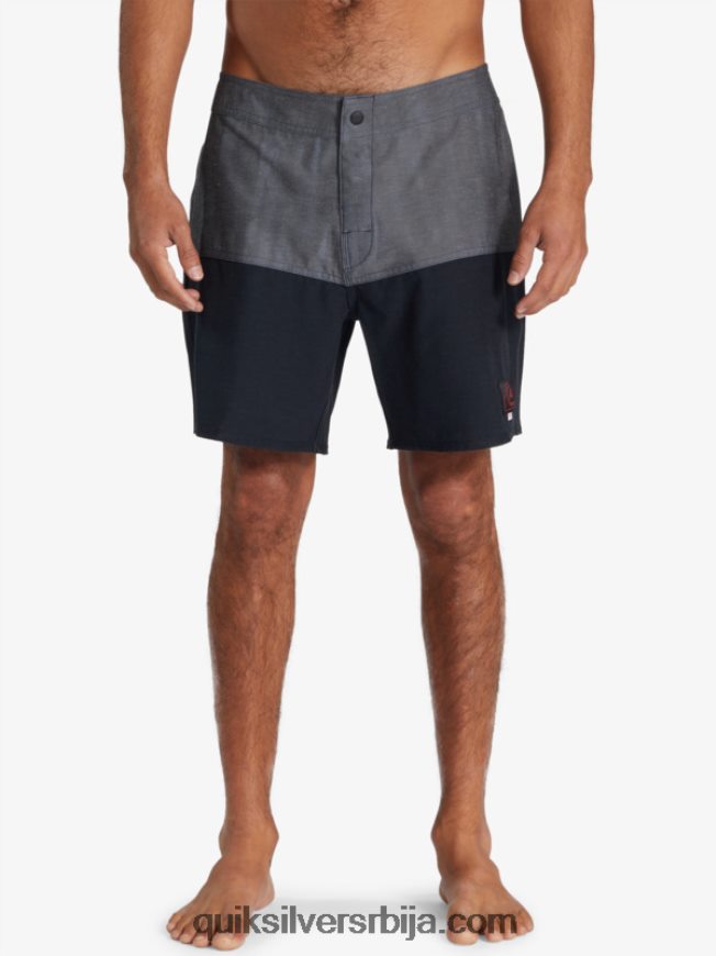 мушкарци Quiksilver x Stranger тхингс бутт лого 1986 17 боардсхортс наопако Z824VN1719
