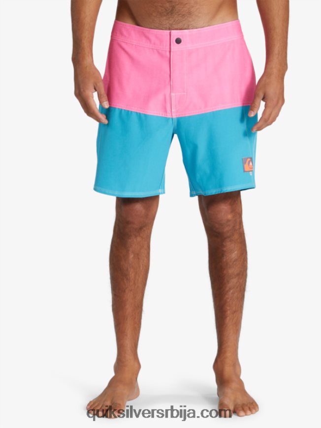 мушкарци Quiksilver x Stranger тхингс бутт лого 1986 17 боардсхортс ленора хиллс Z824VN1720