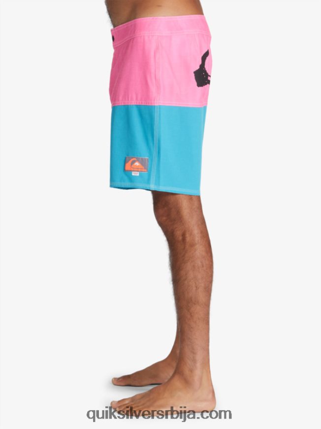 мушкарци Quiksilver x Stranger тхингс бутт лого 1986 17 боардсхортс ленора хиллс Z824VN1720