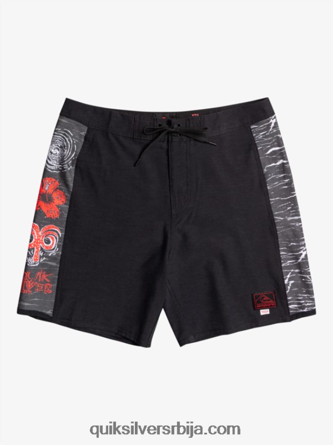 мушкарци Quiksilver x Stranger ствари оригинал арцх 1986 18 боардсхортс наопако Z824VN1786