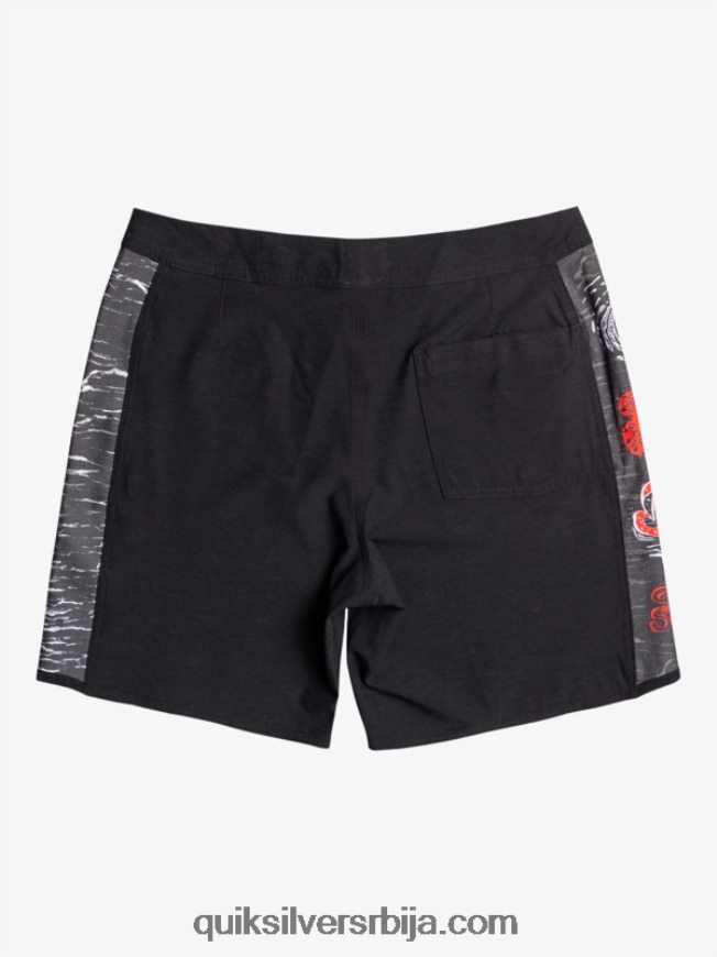 мушкарци Quiksilver x Stranger ствари оригинал арцх 1986 18 боардсхортс наопако Z824VN1786