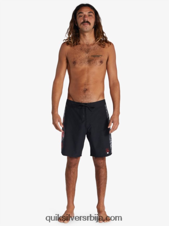 мушкарци Quiksilver x Stranger ствари оригинал арцх 1986 18 боардсхортс наопако Z824VN1786