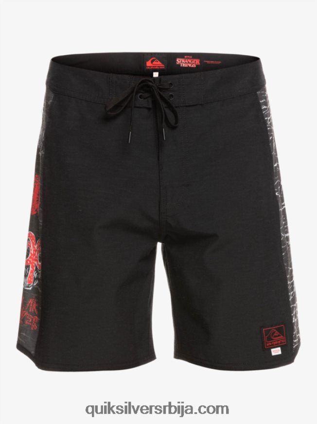 мушкарци Quiksilver x Stranger ствари оригинал арцх 1986 18 боардсхортс наопако Z824VN1786