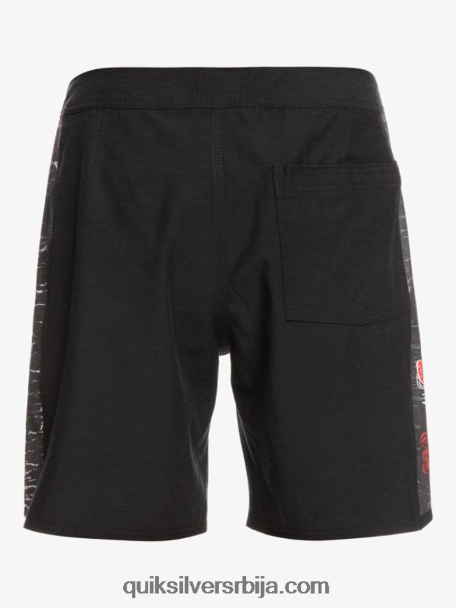 мушкарци Quiksilver x Stranger ствари оригинал арцх 1986 18 боардсхортс наопако Z824VN1786