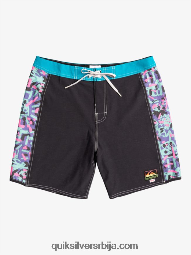 мушкарци Quiksilver x Stranger ствари оригинал арцх 1986 18 боардсхортс ленора хиллс Z824VN1787