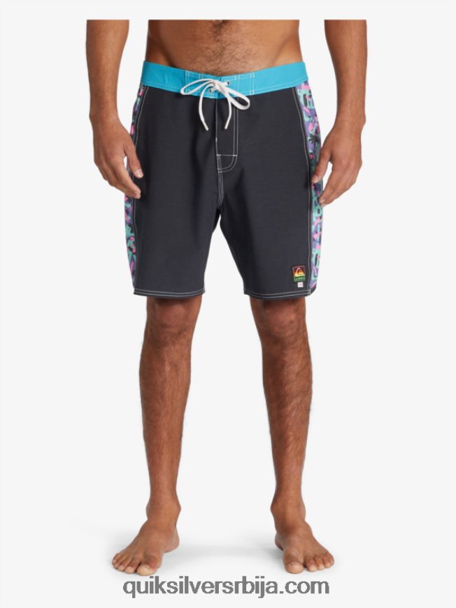 мушкарци Quiksilver x Stranger ствари оригинал арцх 1986 18 боардсхортс ленора хиллс Z824VN1787