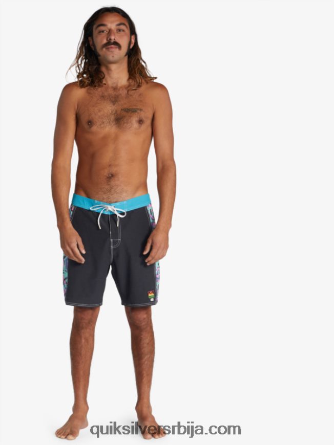 мушкарци Quiksilver x Stranger ствари оригинал арцх 1986 18 боардсхортс ленора хиллс Z824VN1787