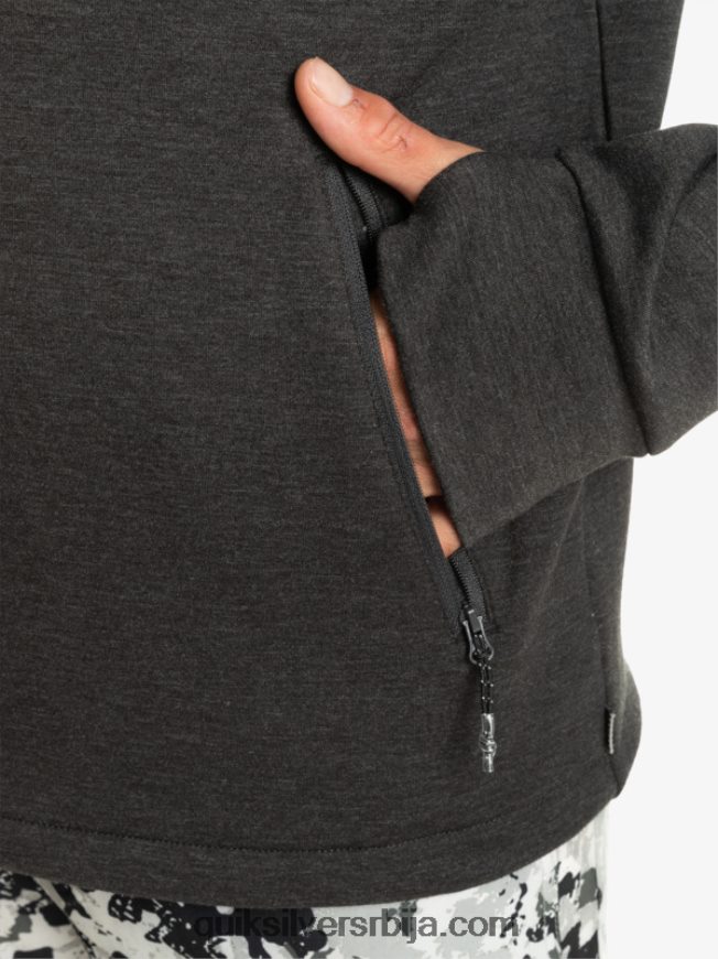мушкарци Quiksilver скини дуксерицу фантомски хеатхер Z824VN1028