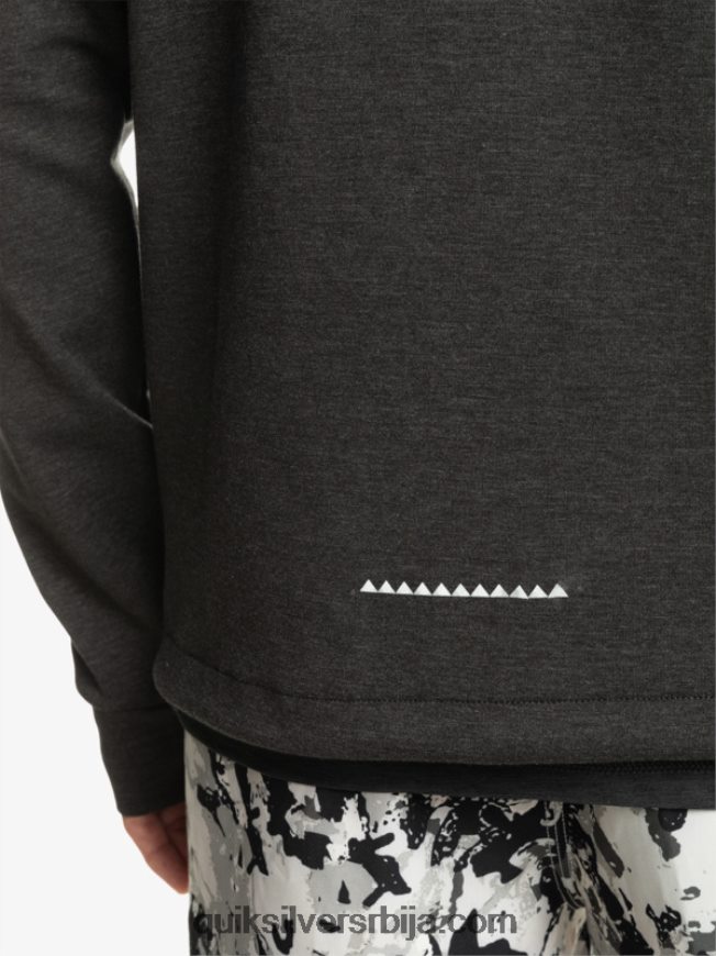 мушкарци Quiksilver скини дуксерицу фантомски хеатхер Z824VN1028
