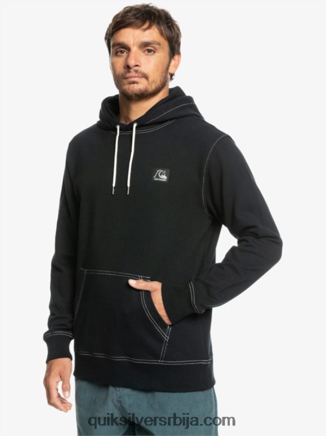 мушкарци Quiksilver оригинална капуљача црн Z824VN1033