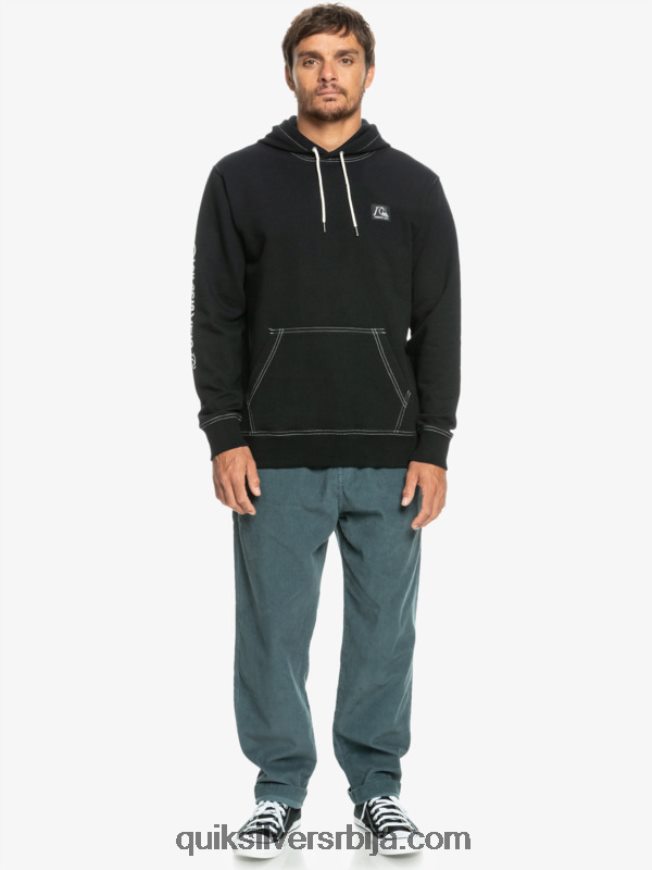 мушкарци Quiksilver оригинална капуљача црн Z824VN1033