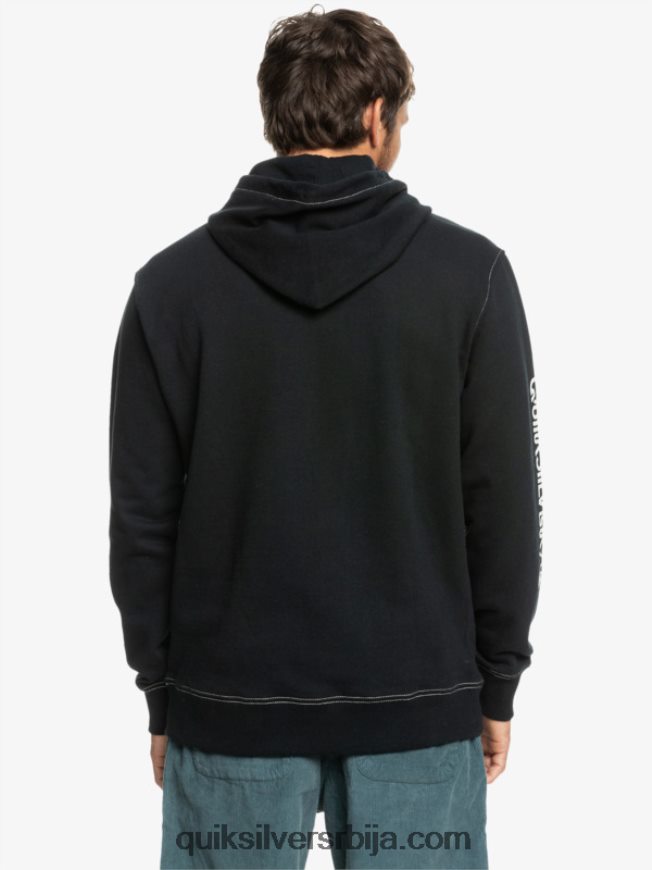 мушкарци Quiksilver оригинална капуљача црн Z824VN1033