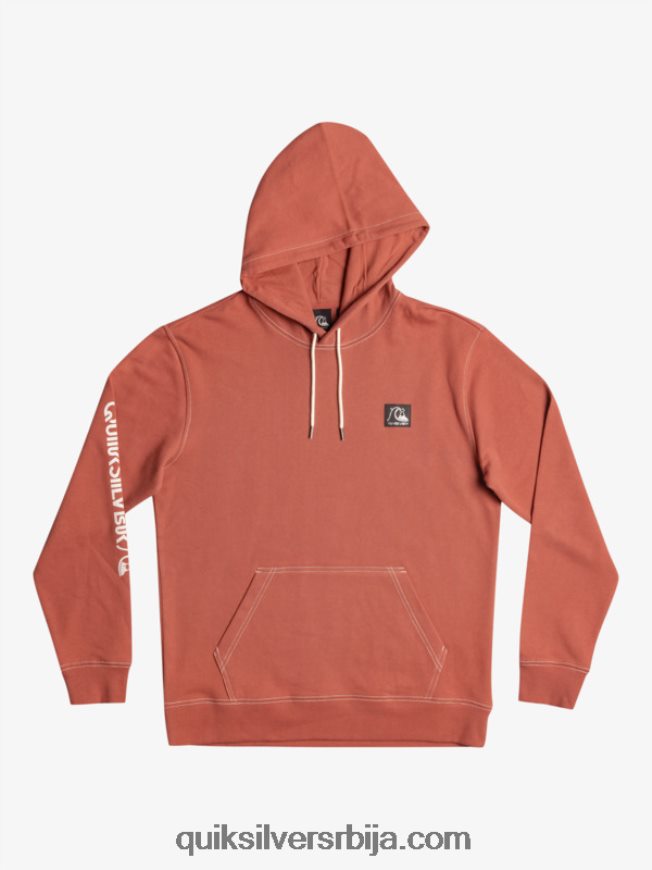 мушкарци Quiksilver оригинална капуљача марсала Z824VN1034