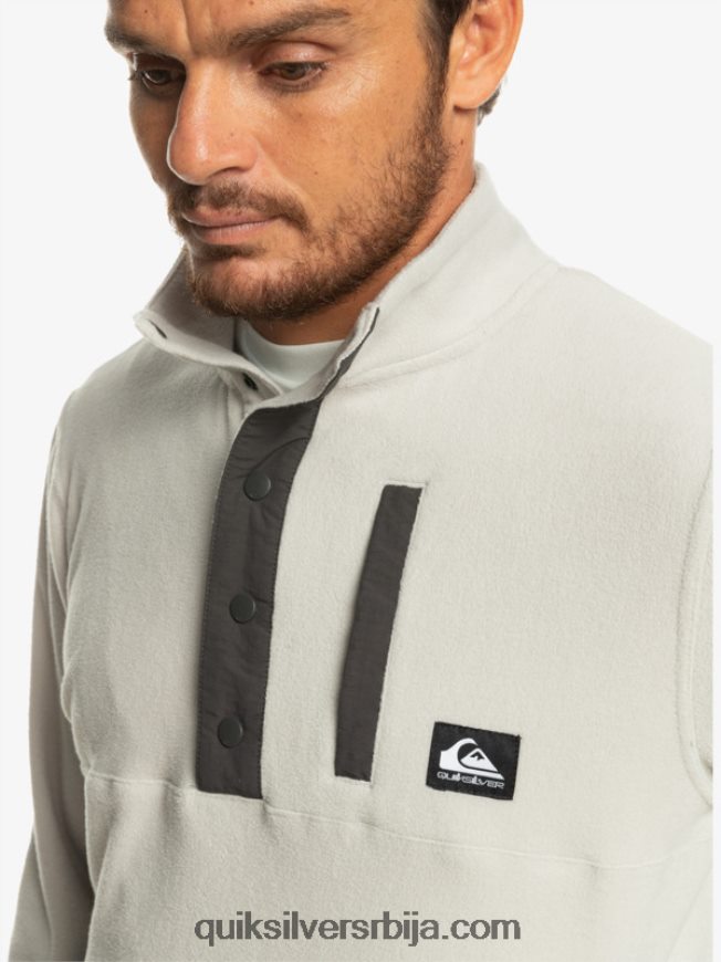 мушкарци Quiksilver пуловер од флиса без одредишта сивољубичаста Z824VN1039