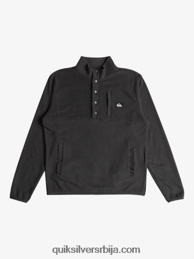 мушкарци Quiksilver пуловер од флиса без одредишта фантомски Z824VN1040