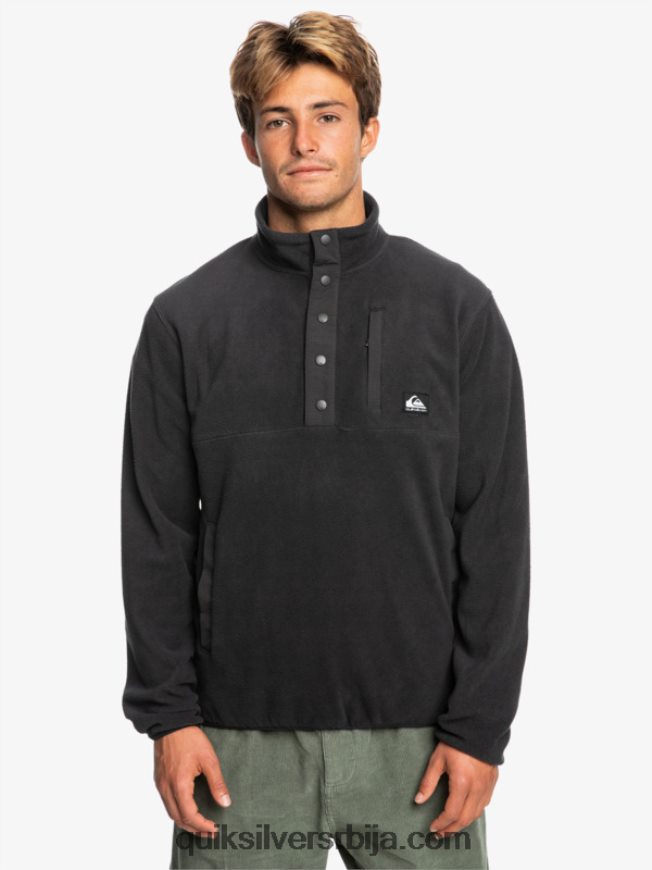 мушкарци Quiksilver пуловер од флиса без одредишта фантомски Z824VN1040