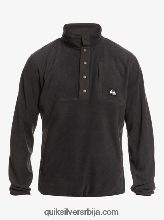 мушкарци Quiksilver пуловер од флиса без одредишта фантомски Z824VN1040