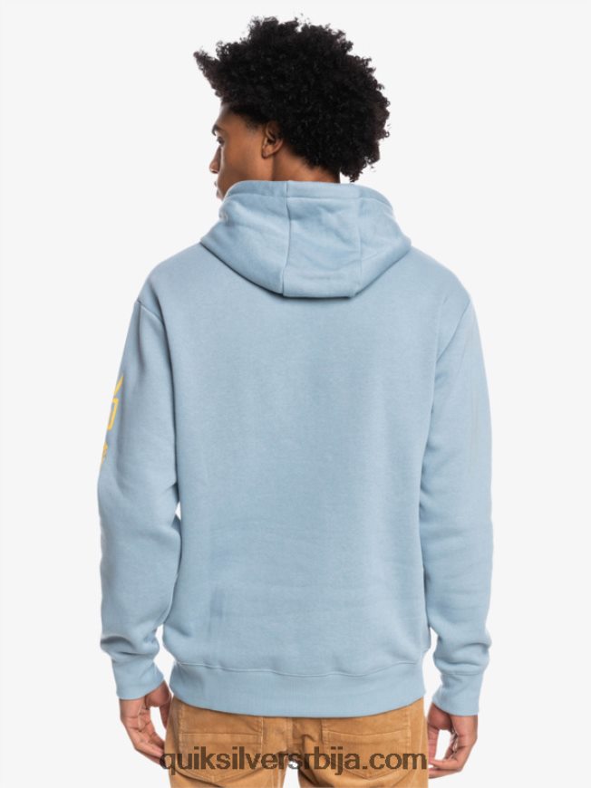 мушкарци Quiksilver омни лого с капуљачом од флиса црн Z824VN1090