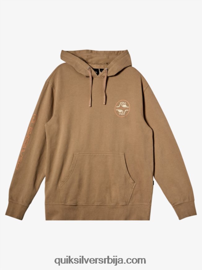 мушкарци Quiksilver слатка као дуксерица плаза таупе Z824VN1219