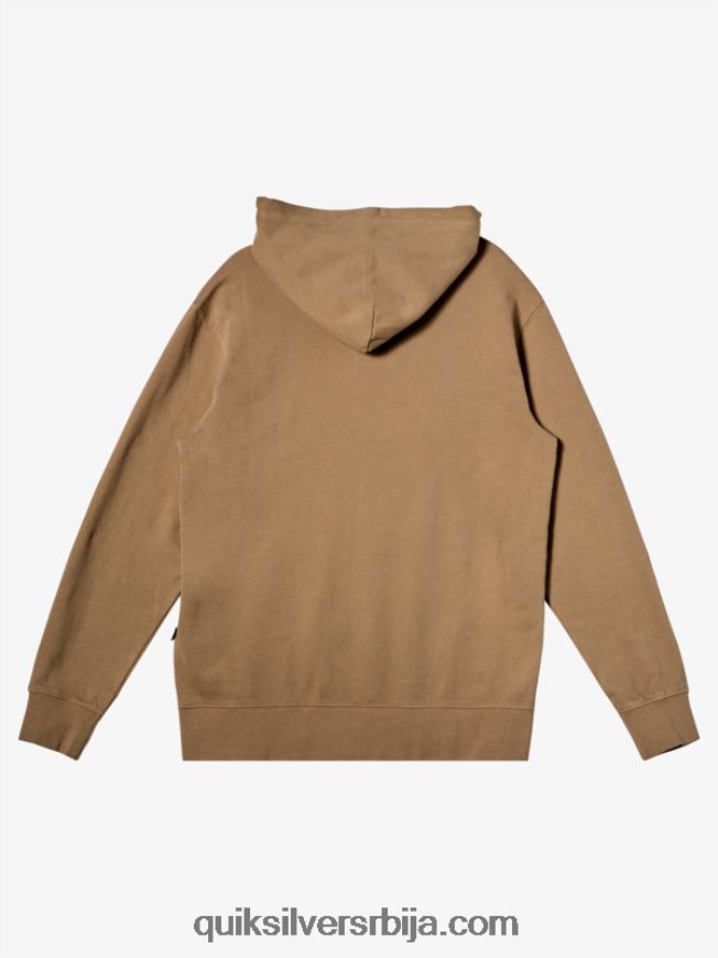 мушкарци Quiksilver слатка као дуксерица плаза таупе Z824VN1219