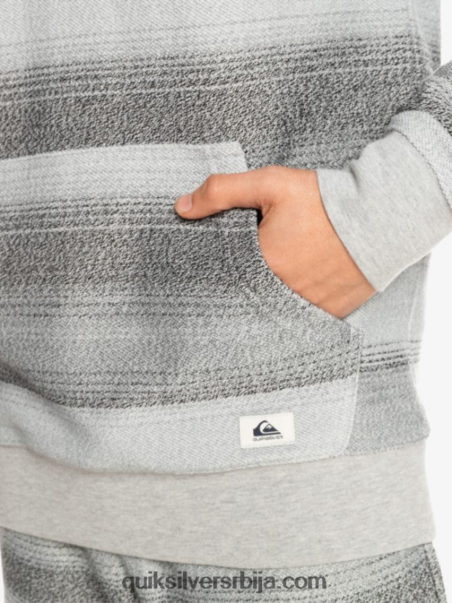 мушкарци Quiksilver одлична отваи капуљача црна велика отваи Z824VN1245