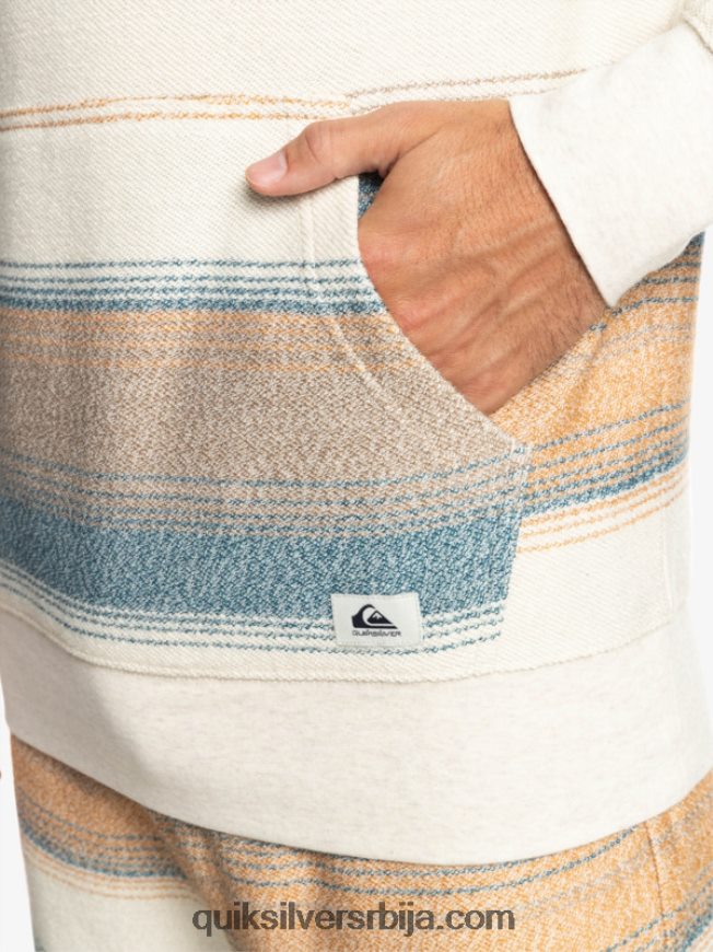 мушкарци Quiksilver одлична отваи капуљача смеђи шећер одличан отваи Z824VN1247