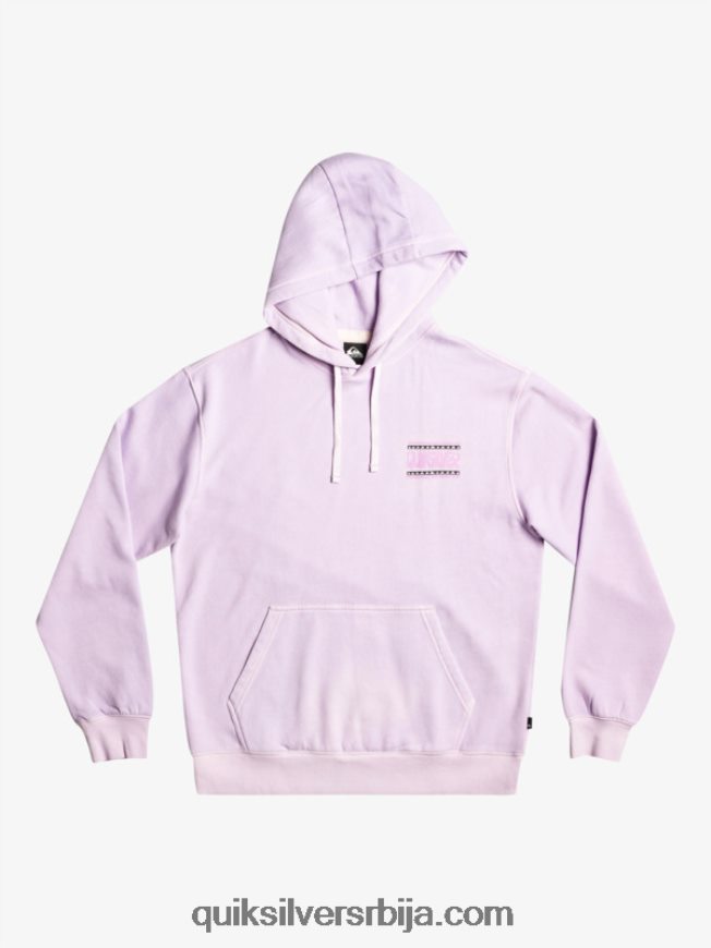 мушкарци Quiksilver дуксерица од неонске плоче пастелно лила Z824VN1356