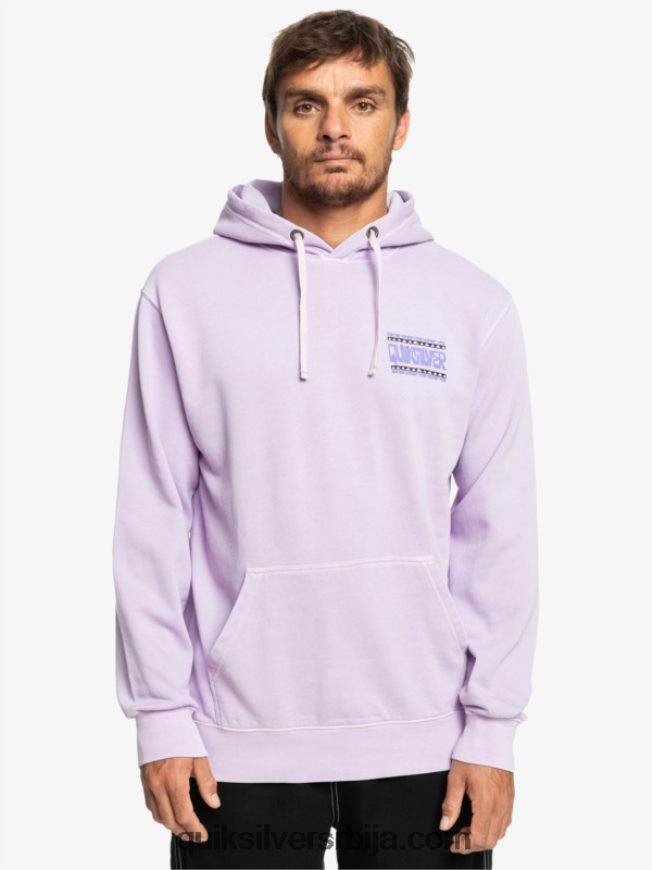 мушкарци Quiksilver дуксерица од неонске плоче пастелно лила Z824VN1356