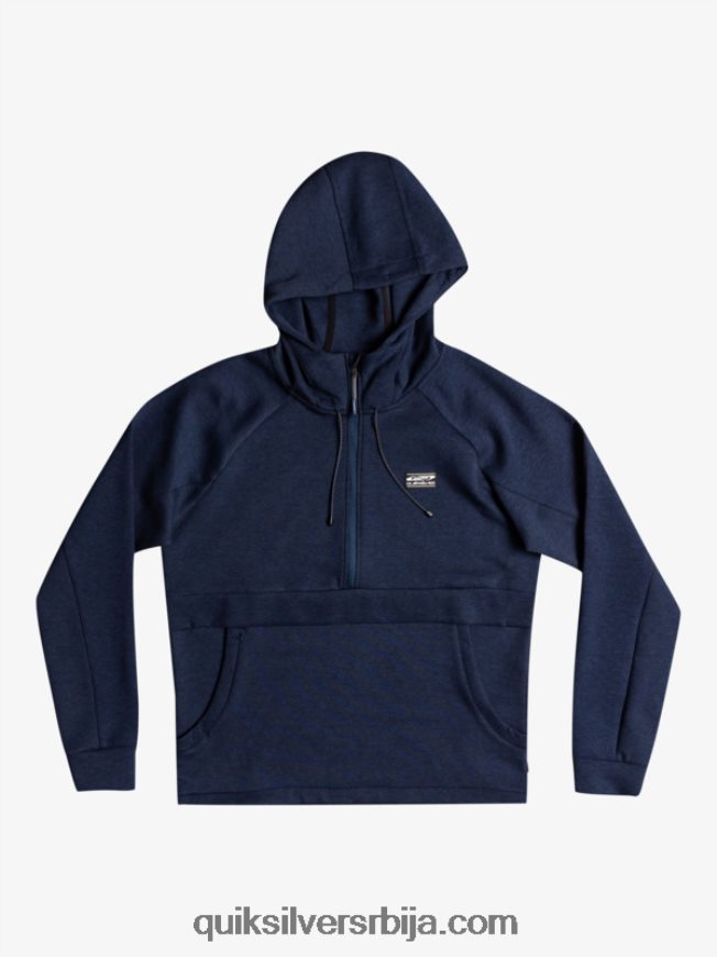 мушкарци Quiksilver скини дуксерицу са полу-рајсфершлусом инсигниа плави вресак Z824VN1371