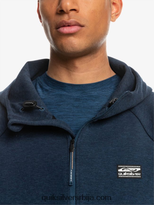 мушкарци Quiksilver скини дуксерицу са полу-рајсфершлусом инсигниа плави вресак Z824VN1371