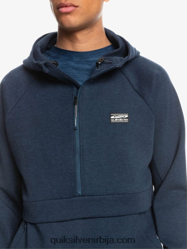 мушкарци Quiksilver скини дуксерицу са полу-рајсфершлусом инсигниа плави вресак Z824VN1371