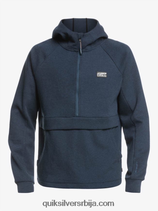 мушкарци Quiksilver скини дуксерицу са полу-рајсфершлусом инсигниа плави вресак Z824VN1371