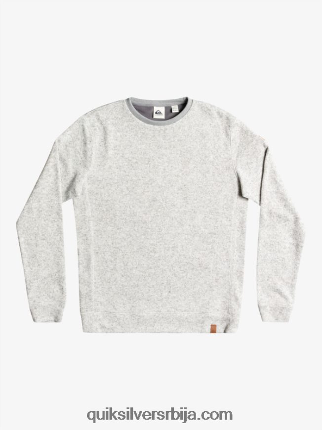 мушкарци Quiksilver келлер дуксерица светлосиви вресак Z824VN1424