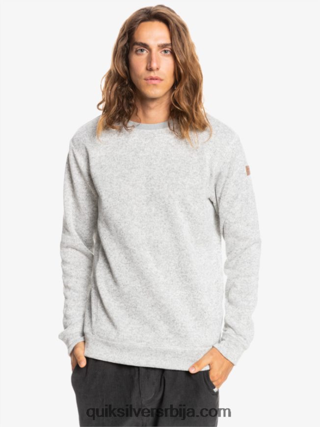 мушкарци Quiksilver келлер дуксерица светлосиви вресак Z824VN1424