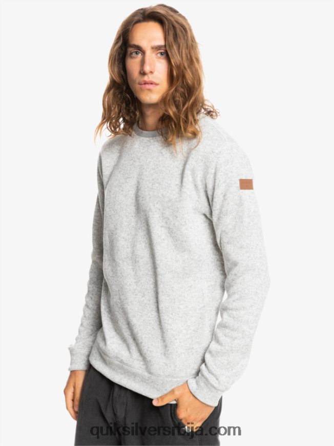 мушкарци Quiksilver келлер дуксерица светлосиви вресак Z824VN1424