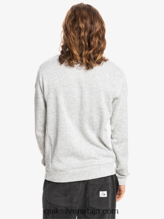 мушкарци Quiksilver келлер дуксерица светлосиви вресак Z824VN1424