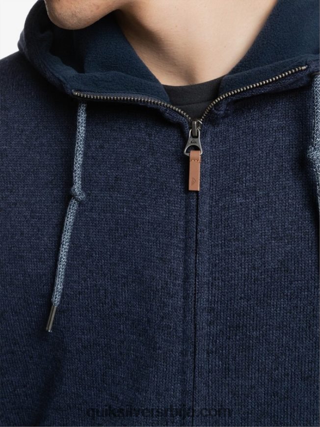 мушкарци Quiksilver келлер капуљача са рајсфершлусом париска ноћ Z824VN1478
