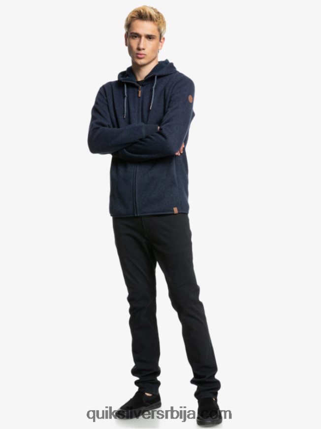 мушкарци Quiksilver келлер капуљача са рајсфершлусом париска ноћ Z824VN1478