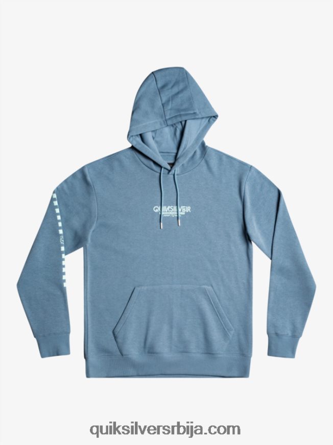 мушкарци Quiksilver омни каро дуксерица провансалски Z824VN1485