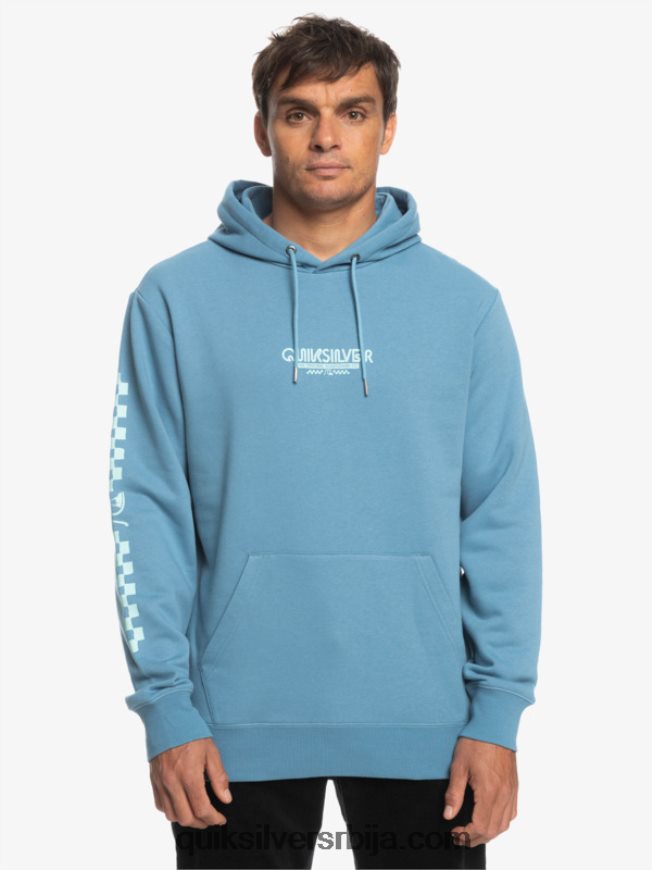 мушкарци Quiksilver омни каро дуксерица провансалски Z824VN1485