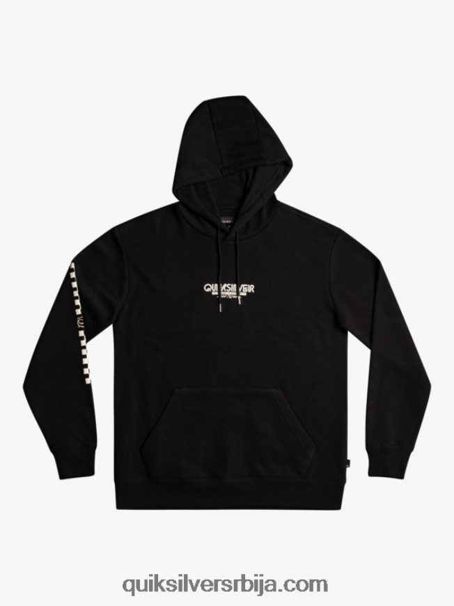 мушкарци Quiksilver омни каро дуксерица црн Z824VN1486