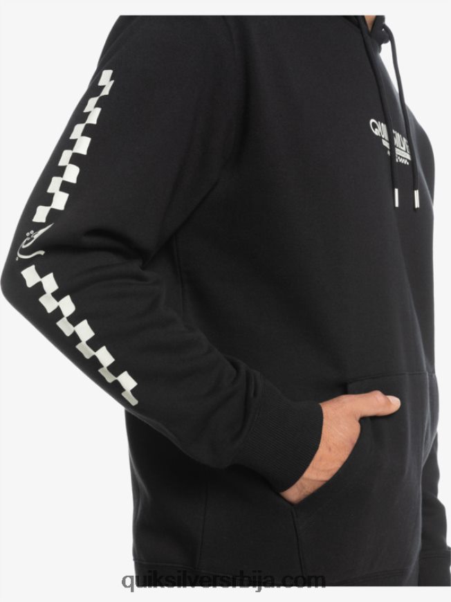 мушкарци Quiksilver омни каро дуксерица црн Z824VN1486